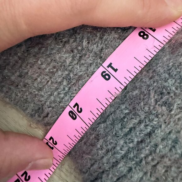 ZARA SOFT KNIT CREWNECK SWEATER SIZE Small Beaded APPLIQUE Italian yarn - Picture 7 of 12